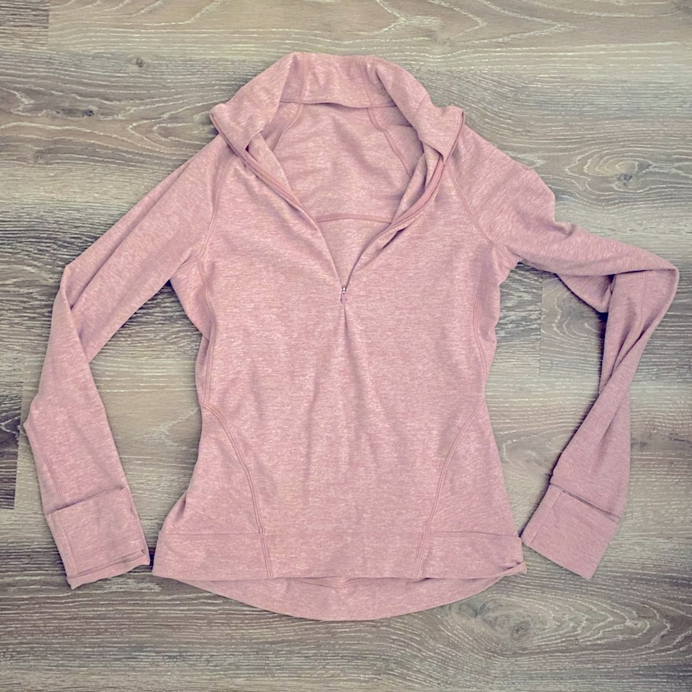 Women's Pink Long Sleeve Top